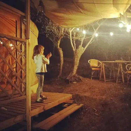 Yurta Fra Gli Ulivi E Il Mare Rapallo