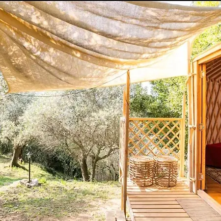 Yurta Fra Gli Ulivi E Il Mare *